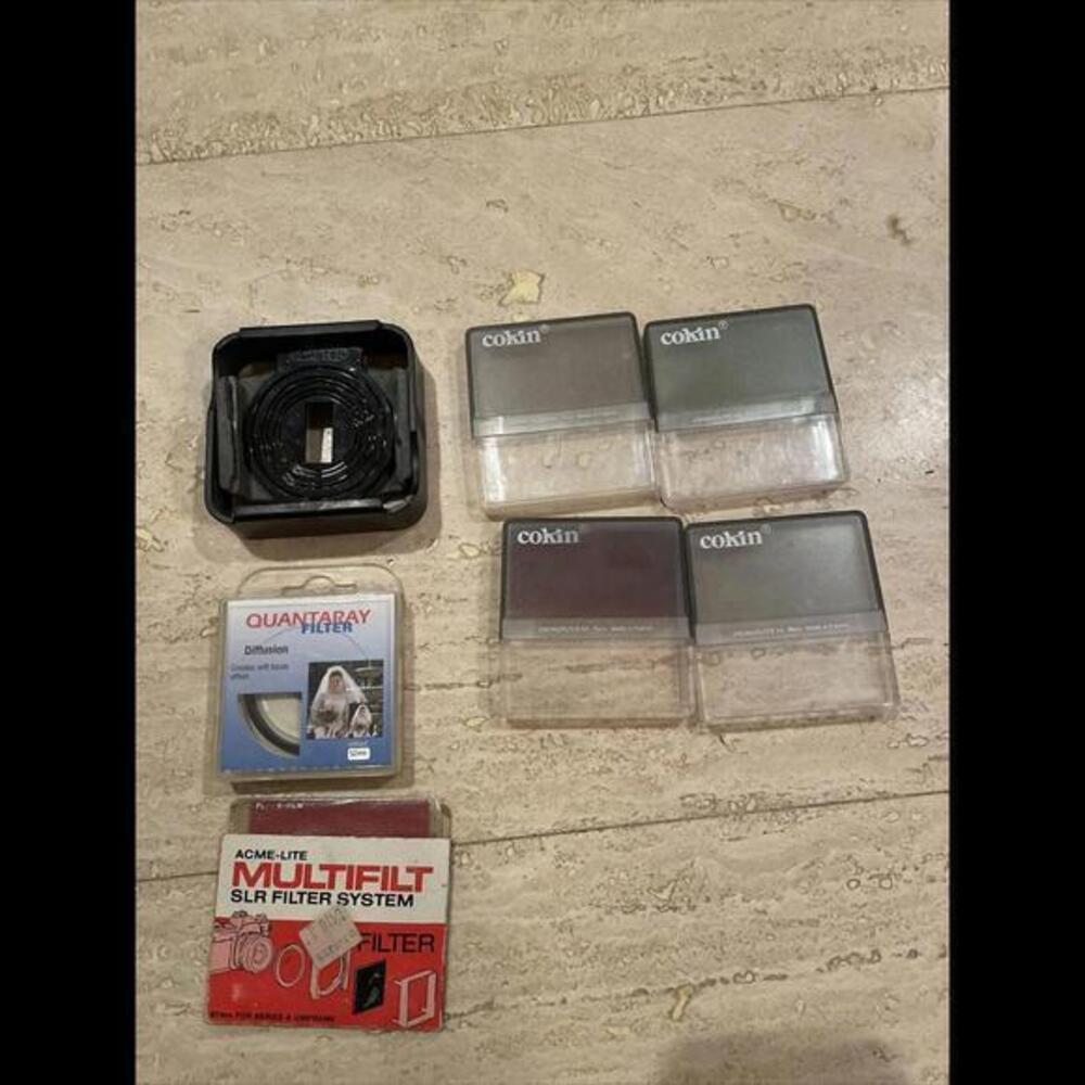 Camera Filter (Cokin, Acme-lite, Quantaray),‎ Adapter,  7 Pieces